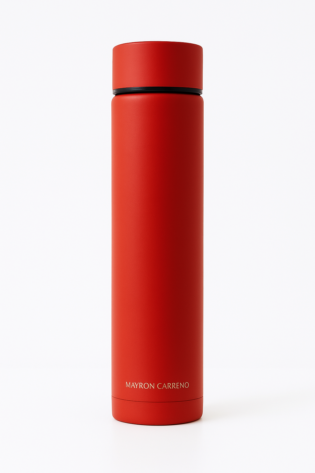 Insulated Stainless Steel Water Bottle with filter 500ml - Red