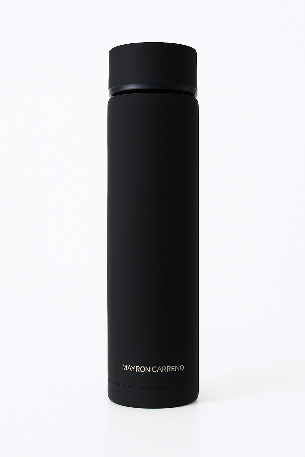 Insulated Stainless Steel Water Bottle with filter 500ml - Black